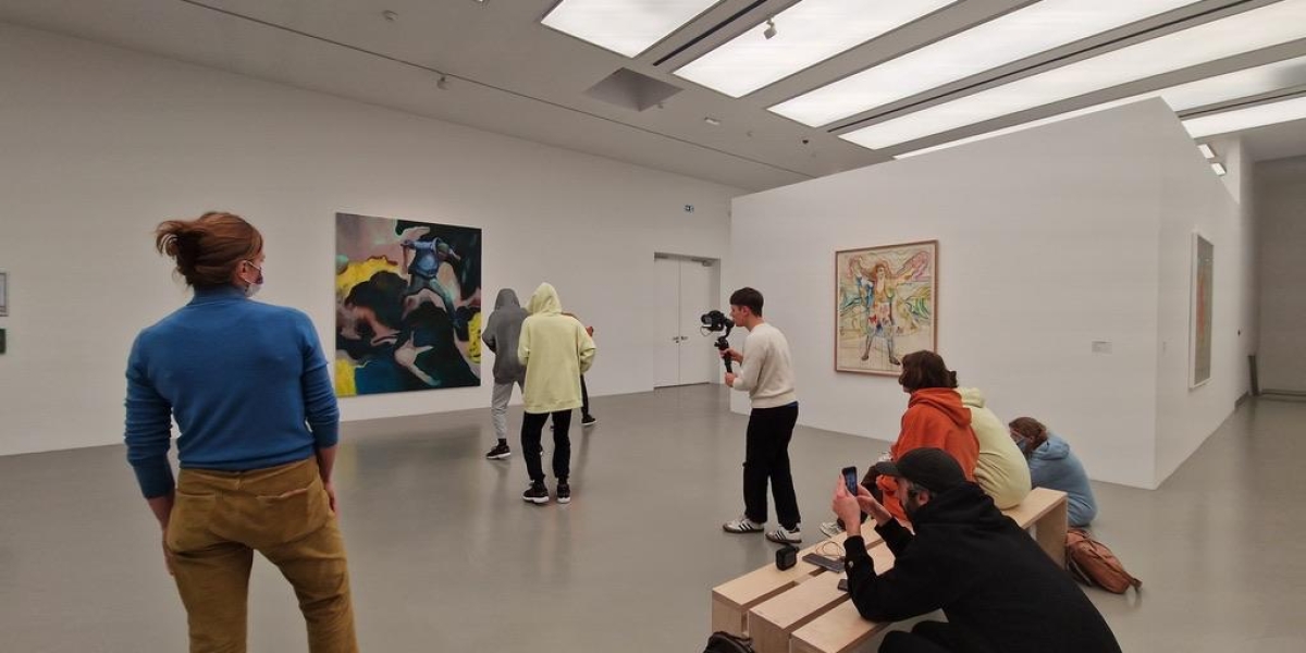 Avec la Compagnie PULX pour DANSE AU MUSEE aux côtés de l'ESTANC